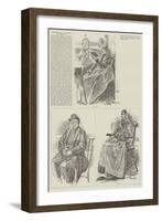 Sketches in a London Workhouse-William Douglas Almond-Framed Premium Giclee Print
