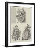 Sketches in a London Workhouse-William Douglas Almond-Framed Premium Giclee Print