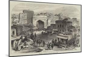 Sketches in Afghanistan, Gate of the Bazaar at Cabul-null-Mounted Giclee Print