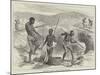 Sketches in Africa, Burning Shells for Lime-null-Mounted Giclee Print