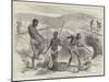 Sketches in Africa, Burning Shells for Lime-null-Mounted Giclee Print