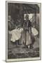 Sketches in Albania, a Bear-Fancier in the Bazaar, Scutari-Richard Caton Woodville II-Mounted Giclee Print