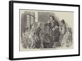 Sketches in Algeria, Madame Luce and Her Monitors-null-Framed Giclee Print