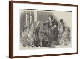 Sketches in Algeria, Madame Luce and Her Monitors-null-Framed Giclee Print