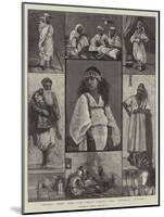 Sketches in Algeria-null-Mounted Giclee Print