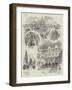 Sketches in Antwerp-null-Framed Giclee Print