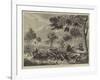 Sketches in Australia, Kangaroo Hunting-null-Framed Giclee Print