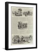 Sketches in Australia-null-Framed Giclee Print