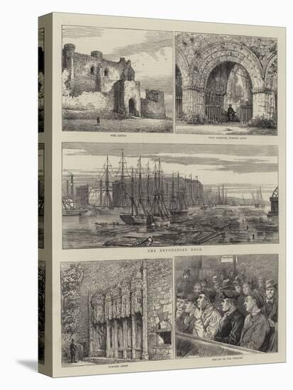 Sketches in Barrow-In-Furness-Henry William Brewer-Stretched Canvas