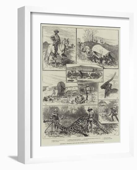 Sketches in Bechuana Land and the Matebele Country, on the Transvaal Frontier-Alfred Courbould-Framed Giclee Print