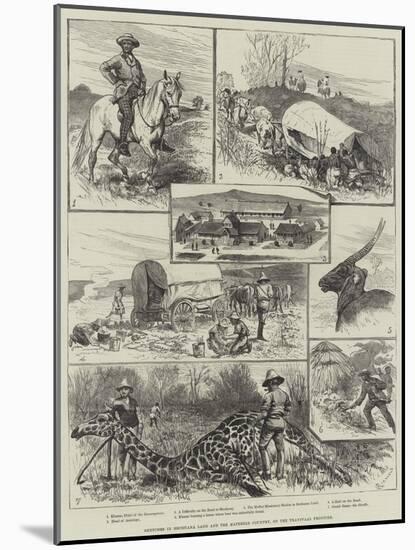Sketches in Bechuana Land and the Matebele Country, on the Transvaal Frontier-Alfred Courbould-Mounted Giclee Print