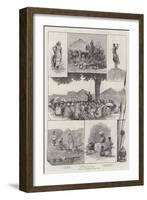 Sketches in Bechuanaland, South Africa-null-Framed Giclee Print