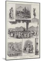 Sketches in Bechuanaland, South Africa-null-Mounted Giclee Print