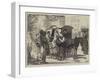 Sketches in Berlin, a Seltzer-Water Cart-null-Framed Giclee Print