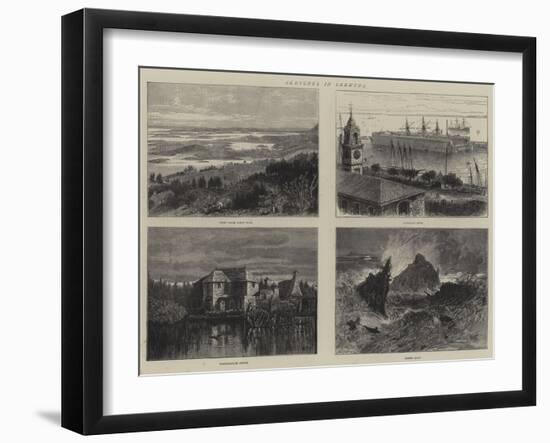 Sketches in Bermuda-William Henry James Boot-Framed Giclee Print