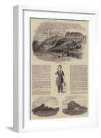 Sketches in Biarritz-null-Framed Giclee Print