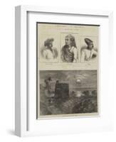 Sketches in Bombay-null-Framed Giclee Print