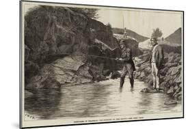 Sketches in Braemar, Fly-Fishing on the Cluny-J.M.L. Ralston-Mounted Giclee Print