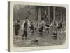 Sketches in Braemar, Salmon-Spearing on the Dee-J.M.L. Ralston-Stretched Canvas