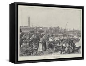 Sketches in Brazil, the Fish Market, Rio De Janeiro-Melton Prior-Framed Stretched Canvas