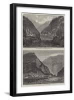 Sketches in British Columbia-null-Framed Giclee Print