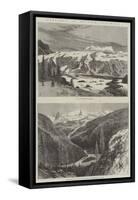 Sketches in British Columbia-null-Framed Stretched Canvas