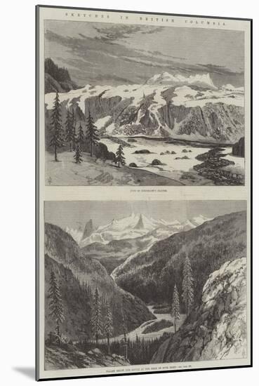 Sketches in British Columbia-null-Mounted Giclee Print