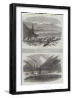 Sketches in British Columbia-null-Framed Giclee Print