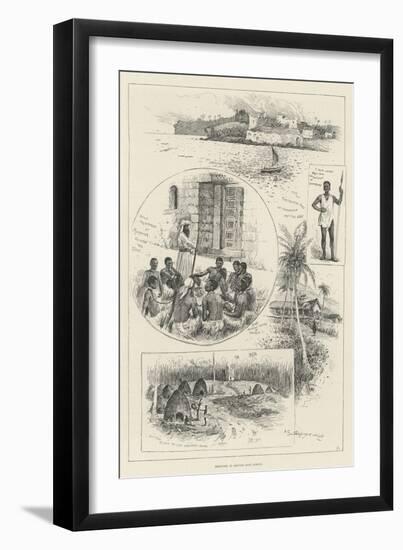 Sketches in British East Africa-Henry Charles Seppings Wright-Framed Premium Giclee Print