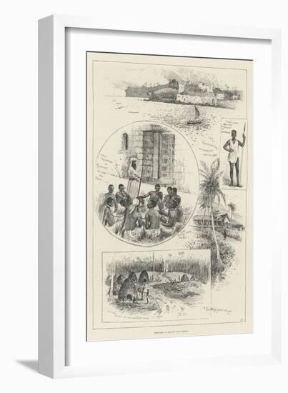 Sketches in British East Africa-Henry Charles Seppings Wright-Framed Giclee Print