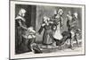 Sketches in Brittany, France, Children Playing the Game of Anabel, 1876-null-Mounted Giclee Print