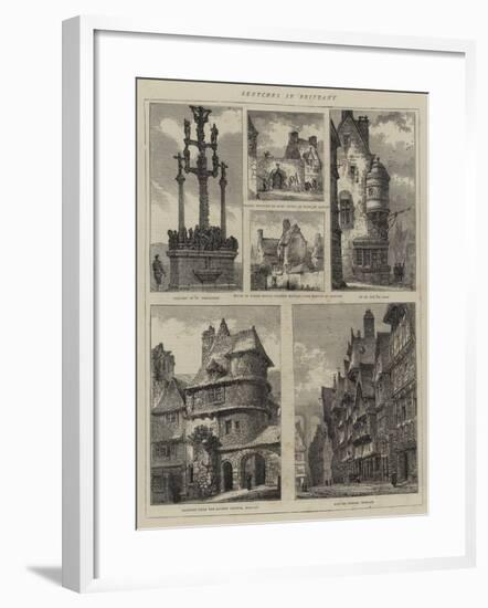 Sketches in Brittany-Henry William Brewer-Framed Giclee Print