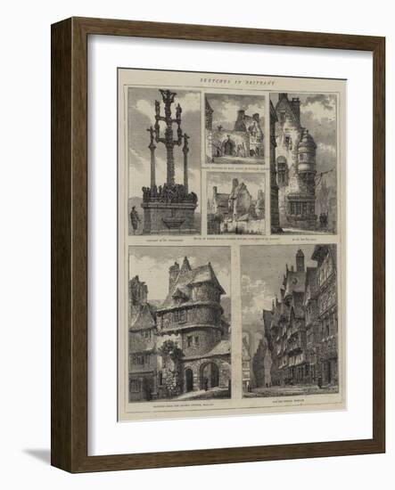 Sketches in Brittany-Henry William Brewer-Framed Giclee Print