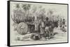 Sketches in Burmah, a Burmese Travelling Cart-null-Framed Stretched Canvas