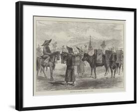 Sketches in Burmah, a Group of Shans-null-Framed Giclee Print