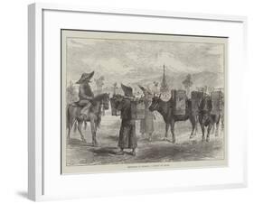 Sketches in Burmah, a Group of Shans-null-Framed Giclee Print