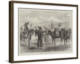 Sketches in Burmah, a Group of Shans-null-Framed Giclee Print