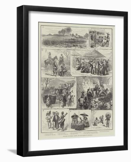 Sketches in Burmah, Maymyo, the Hill-Station of Mandalay-null-Framed Giclee Print