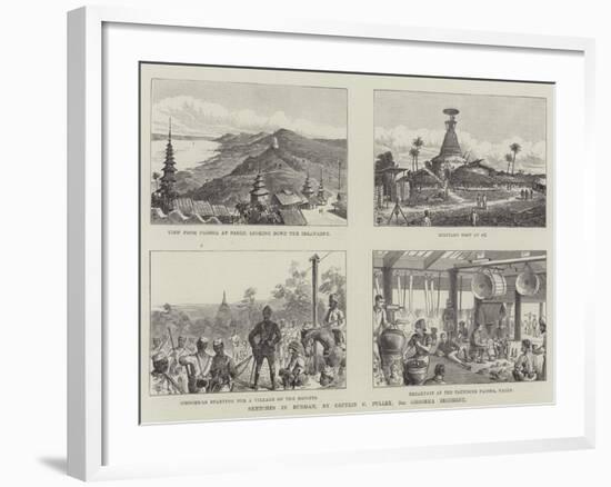 Sketches in Burmah-Thomas Harrington Wilson-Framed Giclee Print