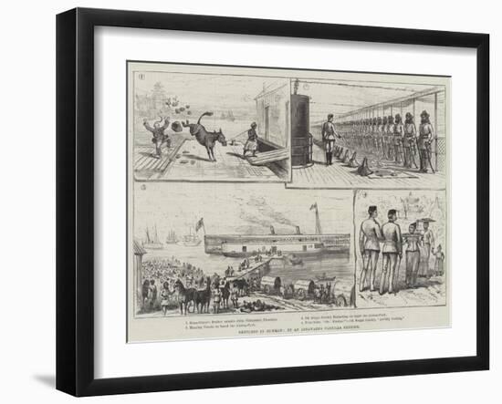 Sketches in Burmah-null-Framed Giclee Print