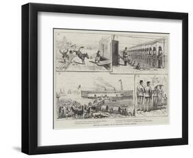 Sketches in Burmah-null-Framed Premium Giclee Print