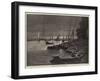 Sketches in Cairo, the Harbour of Boulak-Charles Auguste Loye-Framed Giclee Print