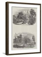 Sketches in Ceylon-null-Framed Giclee Print