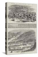 Sketches in China, Hong-Kong Races, 1858-null-Stretched Canvas