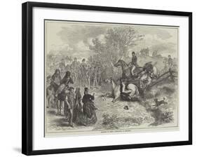 Sketches in China, Paper-Hunt at Shanghai-null-Framed Giclee Print