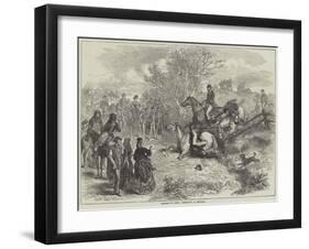 Sketches in China, Paper-Hunt at Shanghai-null-Framed Giclee Print