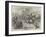 Sketches in China, Paper-Hunt at Shanghai-null-Framed Giclee Print