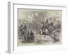 Sketches in China, Paper-Hunt at Shanghai-null-Framed Giclee Print