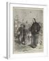 Sketches in China, Street Scene in Pekin-null-Framed Giclee Print