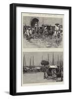 Sketches in China-Amedee Forestier-Framed Giclee Print
